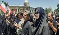 مدیرکل و مسئولین اداره‌کل آموزش فنی و حرفه‌ای همدان در آیین سوگواری «وداع با رهبر شهید » شرکت کردند
